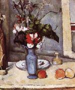 Paul Cezanne Le Vase bleu oil painting